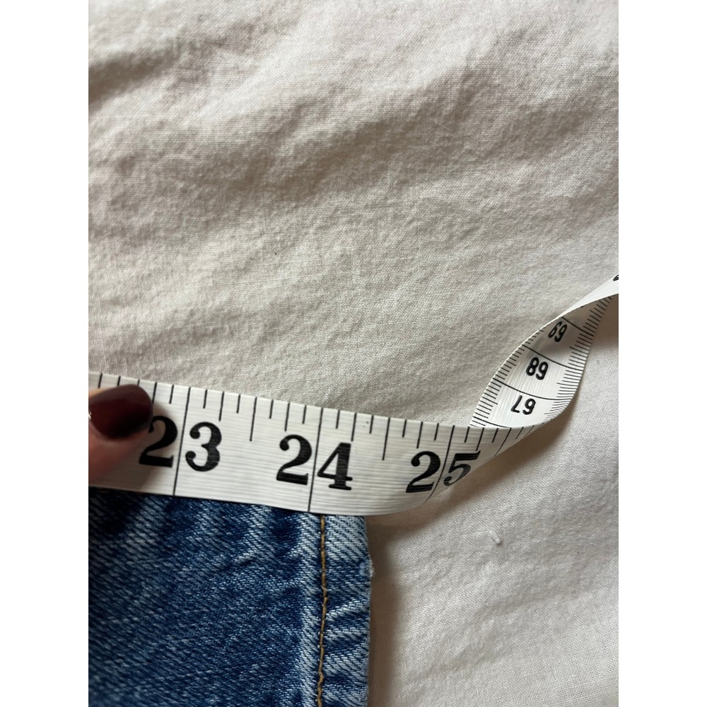 J.Crew Slim Boyfriend Premium Edition Patchwork‎ Jeans Blue 35P - Picture 6 of 8